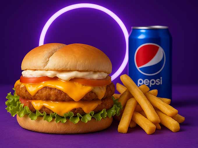 Hamburguesa de pollo Infiel